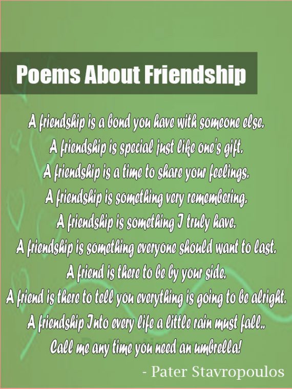 Short Friendship Poems | Best Forever Friendship Poetry