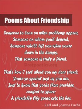 Short Friendship Poems | Best Forever Friendship Poetry