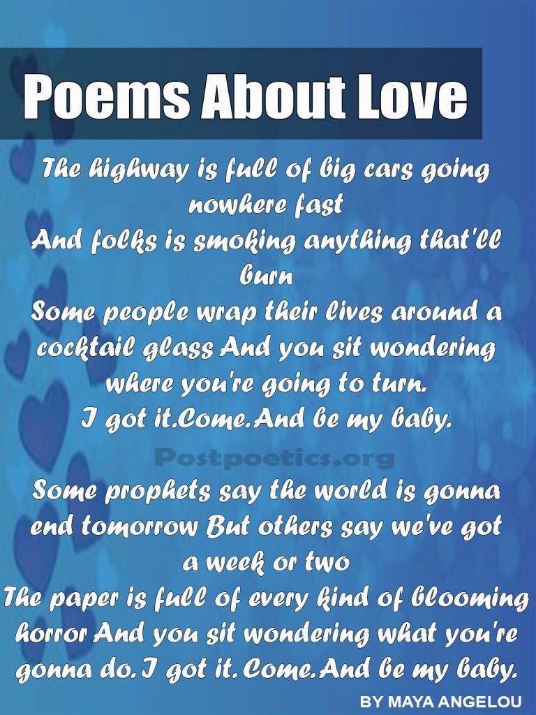 poetry for him