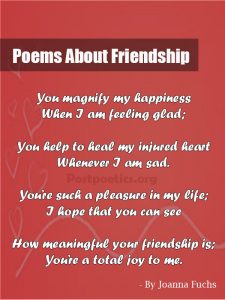 Best Friendship Poems