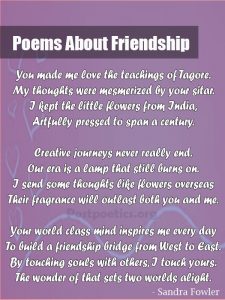 true friendship poems