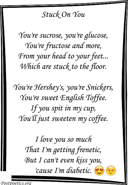 funny poems about love that rhyme