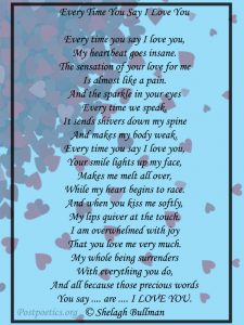 How Much I Love You Poems | Why Do I Love You Poems