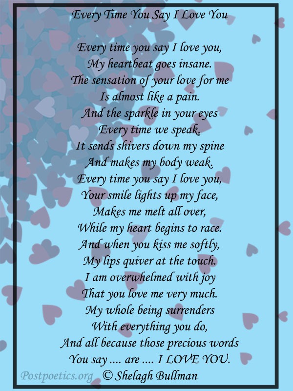 perpose poems for boyfriend