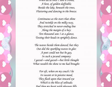 William Wordsworth Daffodil Poem