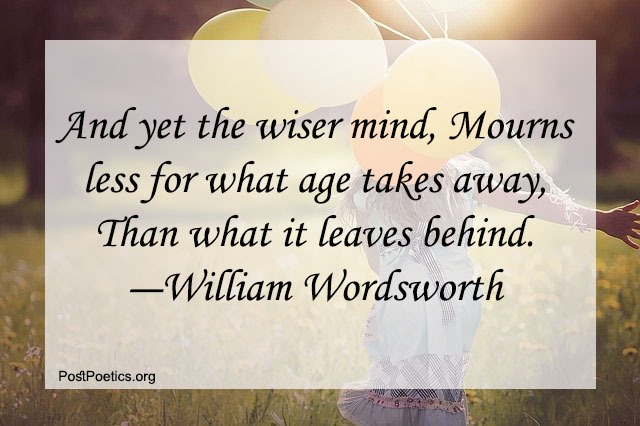 William Wordsworth Quotes on Life