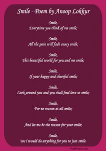 Beautiful Smile Poems To Make Her / Him Smile & Laughter