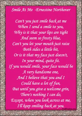 Beautiful Smile Poems To Make Her / Him Smile & Laughter