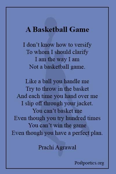 Sonnet Poems About Basketball