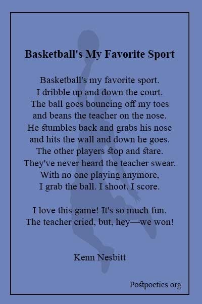 Basketball poems 20 lines