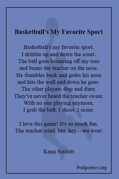 Free Verse Poems About Basketball