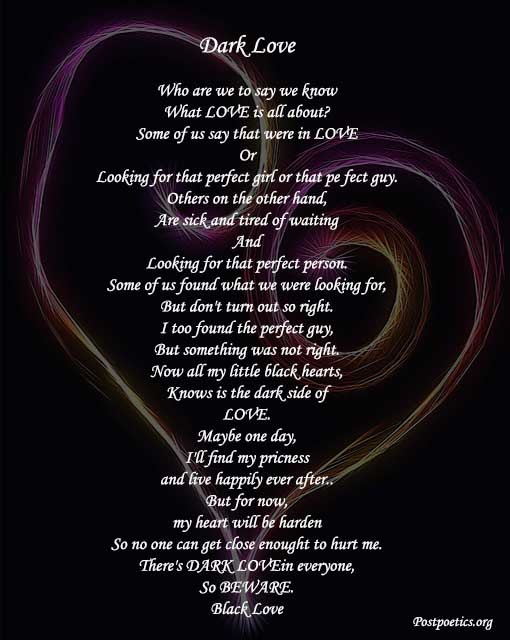 Sad Love Poem For Him