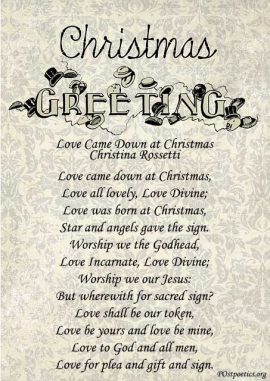 Top 20 Inspirational Christmas Poems For Kids & Adults