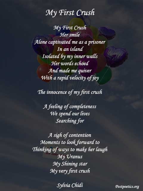 My first crush poem