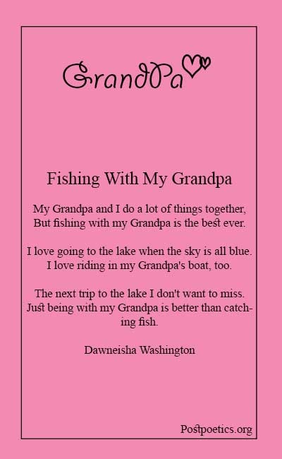 Poems for grandpa