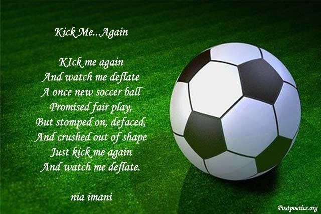 football poems