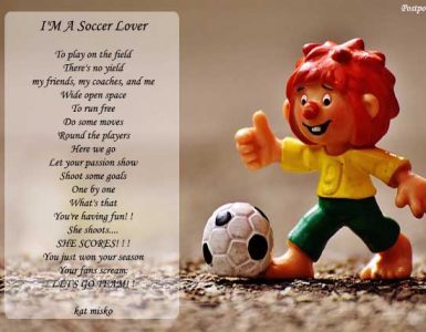soccer poems rhyming