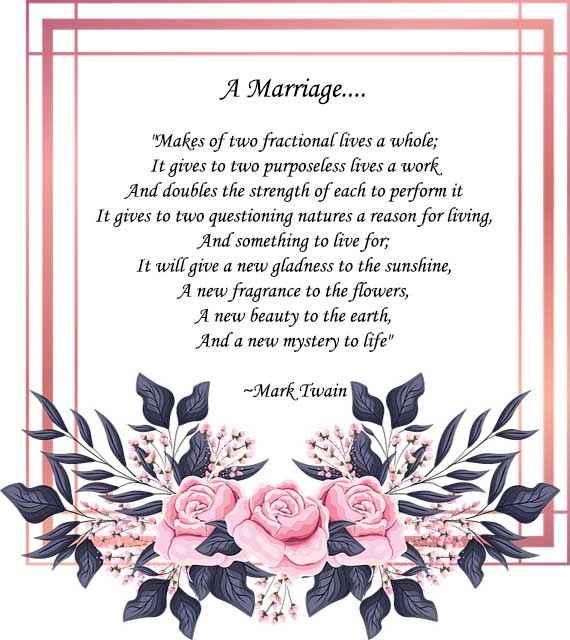 a marriage