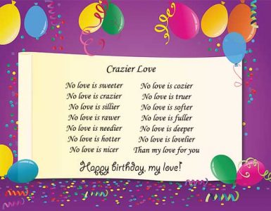 birthday poem for wife