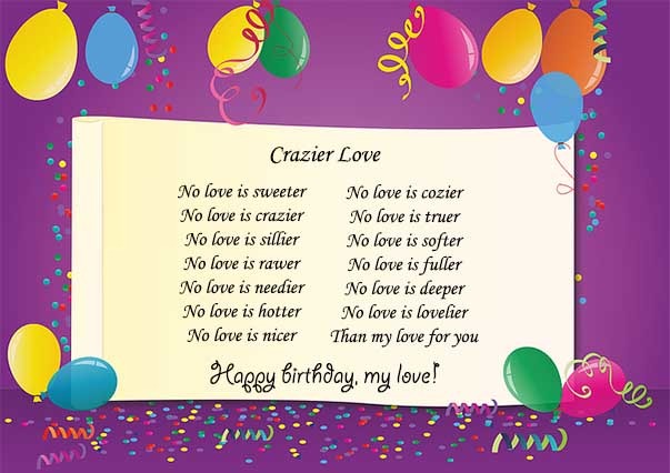 19 Happy Birthday Poems for Wife from Husband