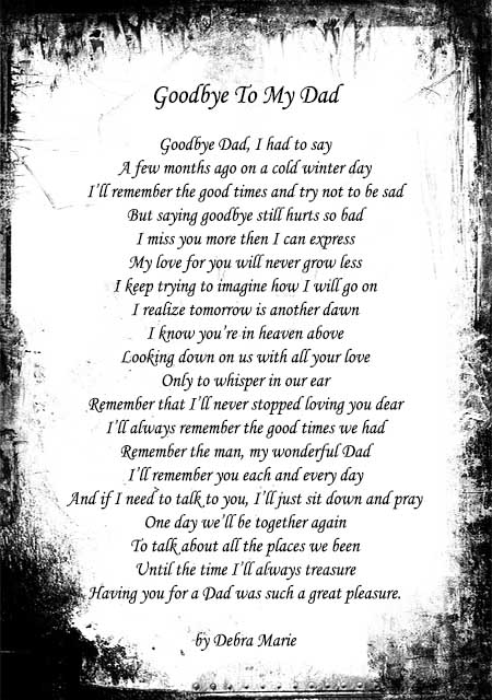 Short Funeral Poems For Dad From Daughter Non Religious   Funeral Poems For Dad From Daughter 