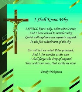 short poems about jesus