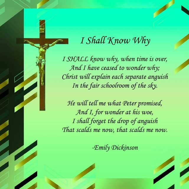 short poems about jesus