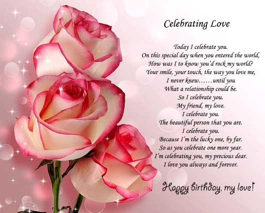 19 Happy Birthday Poems for Wife from Husband | HBD Wishes