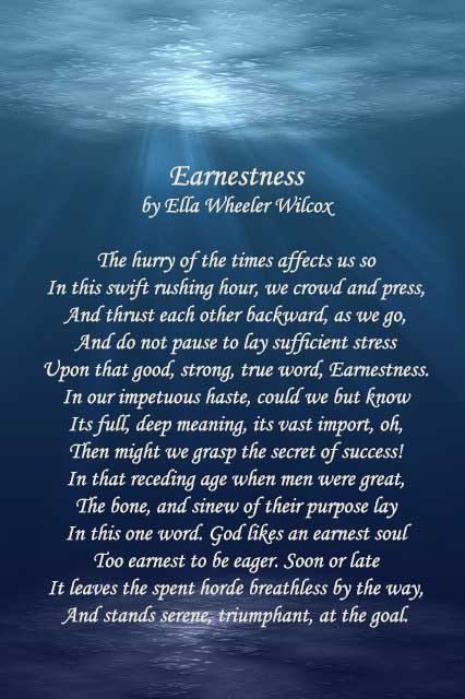 Earnestness