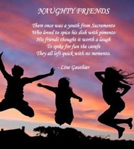 Funny friends poems