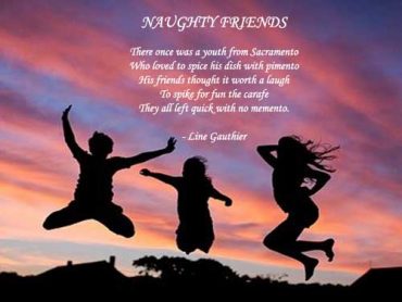 short funny poetry for best friend in english