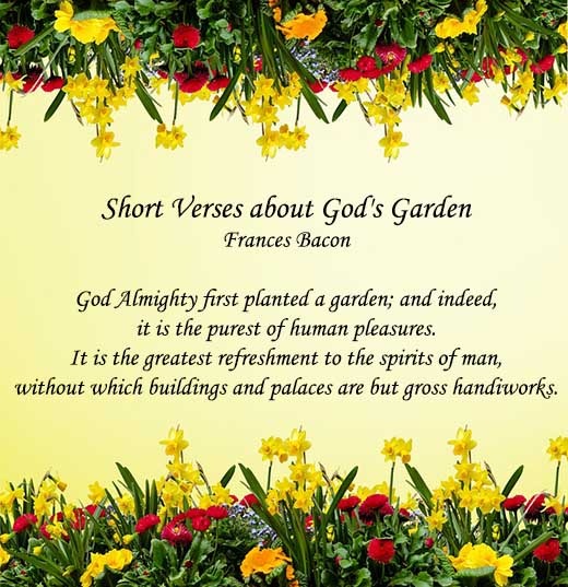 Gods garden poem words