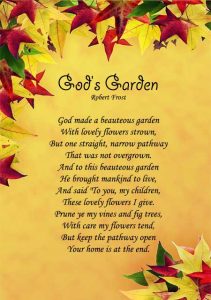15 Gods Garden Poems | Gods Garden Prayers Words