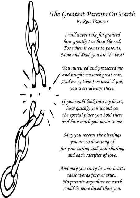 Our Family Chain Is Broken Poems By Ron Tranmer