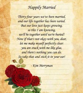 anniversary poem for couple