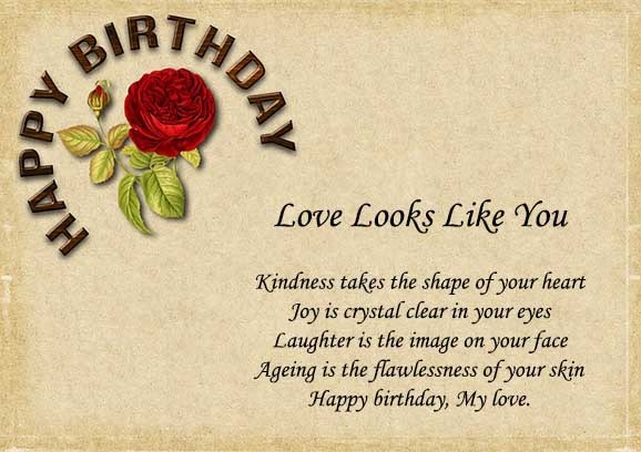 birthday love poems for husband