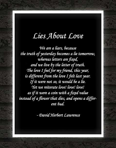 Famous DH Lawrence Poems Quotes That Everyone Loves