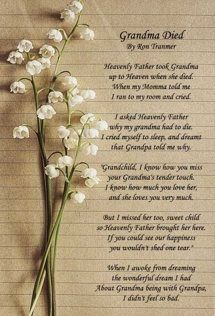 36 Best Funeral Poems For Grandma Images Funeral Poems Funeral Poems ...