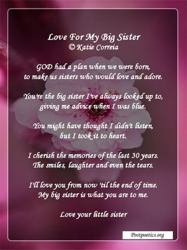 30 Sister Love Poems Best Forever That Make You Cry