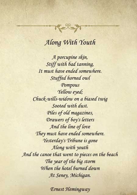 ernest-hemingway-youth-poem