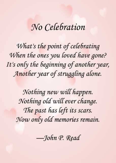 no-celebration