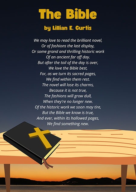 18 Famous Poems About The Bible   Famous Poems About The Bible 