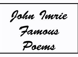 John Imrie Famous Poems
