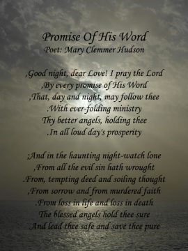 God's Promises Christian Poems