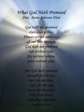 God's Promises Christian Poems