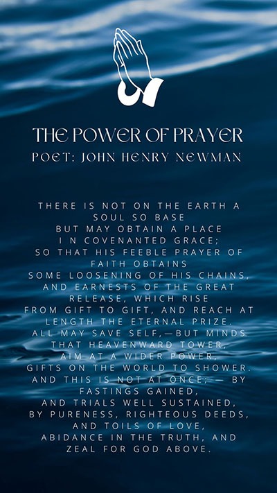 poem about the importance of prayer