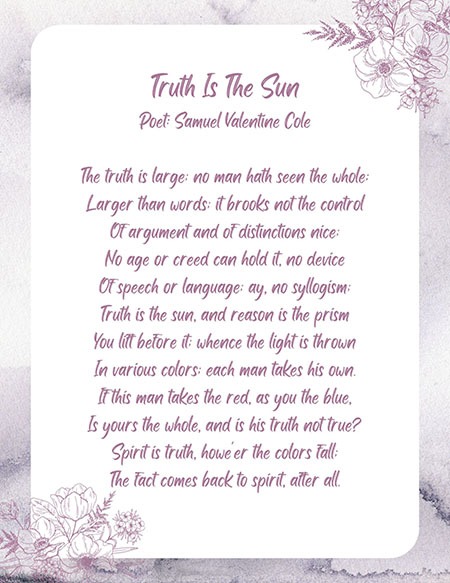 Best Poem About Truth