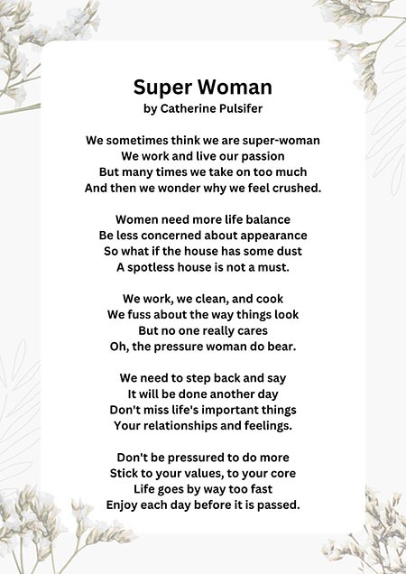 16 Encouraging Poems For Women To Make Them Strong   Encouraging Poem For Women 