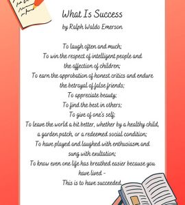 Inspirational Poems About Success And Hard Work
