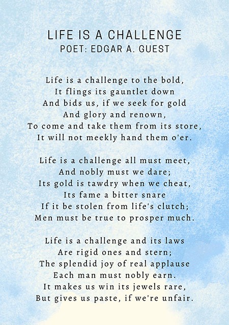 Famous Poems About Overcoming Adversity